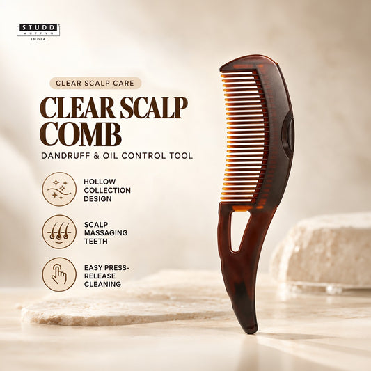 Clear Scalp Comb | Ultimate Dandruff & Oil Control Tool