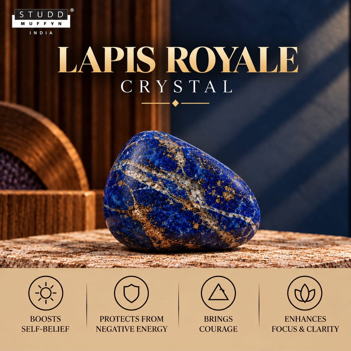 Lapiz Royale Attar — Crystal Infused