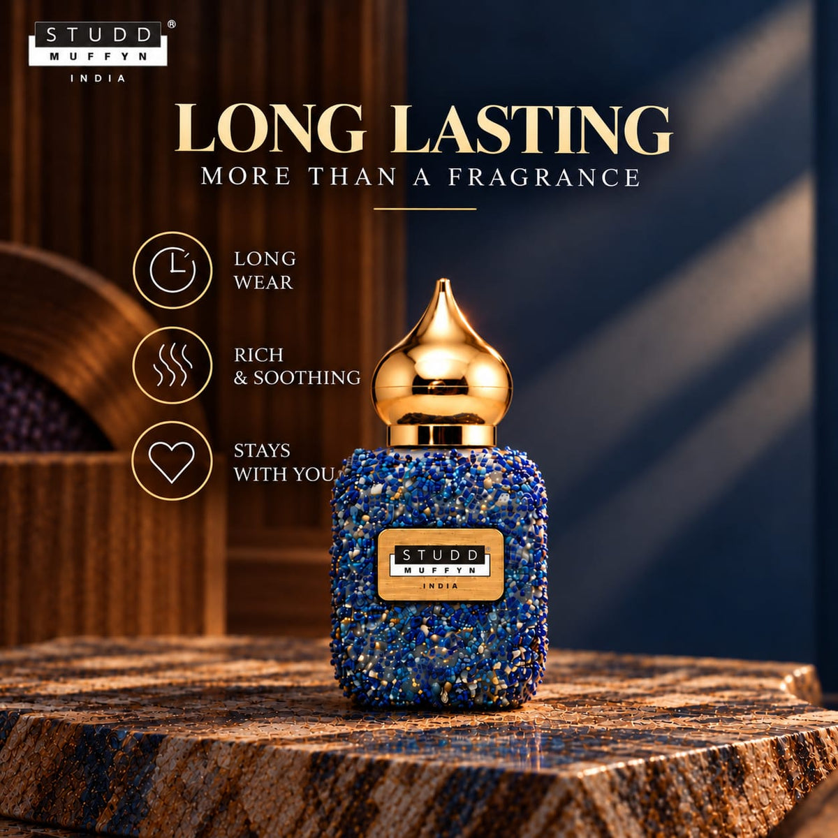 Lapiz Royale Attar — Crystal Infused