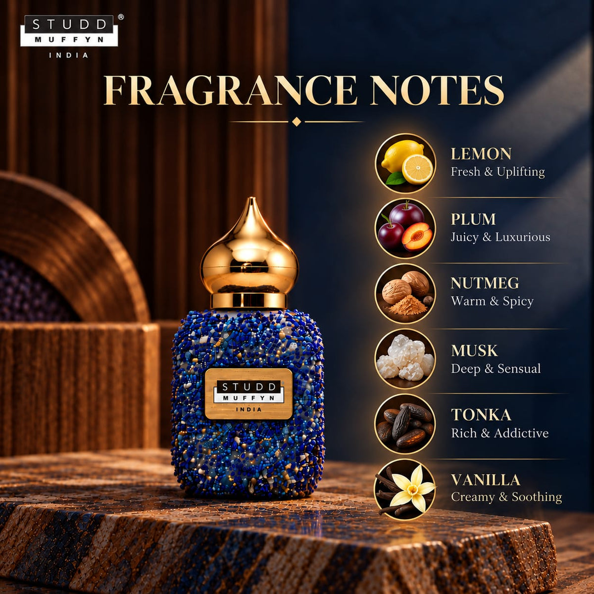 Lapiz Royale Attar — Crystal Infused