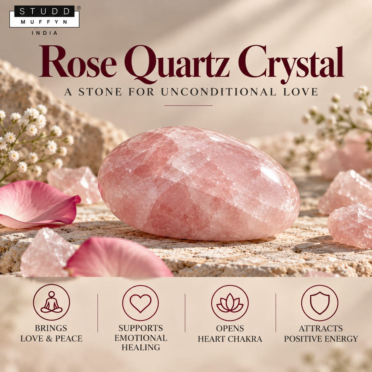 Rose Aura Attar — Crystal Infused