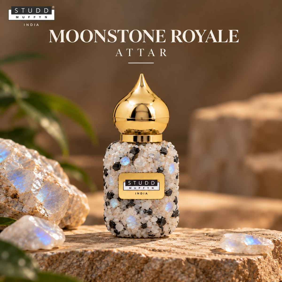 Moonstone Royale Attar – Crystal Infused