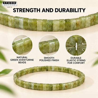 Green Aventurine Sleek Bracelet