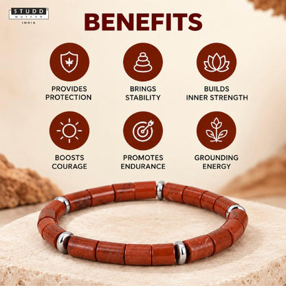 Red Jasper Tila Bracelet