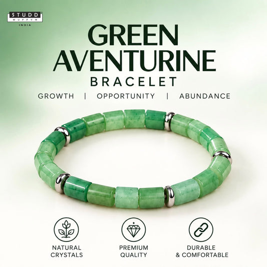 Green Aventurine Tila Bracelet