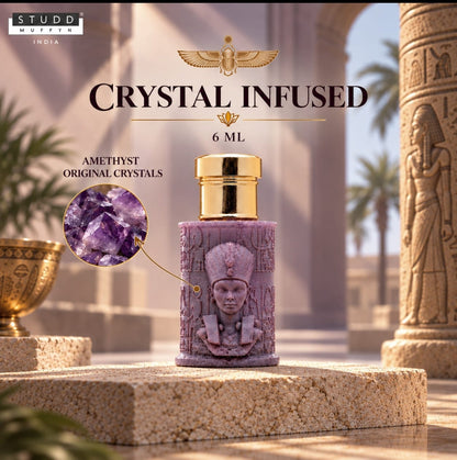 Amethyst Queen Crystal Infused Attar – 6 ml