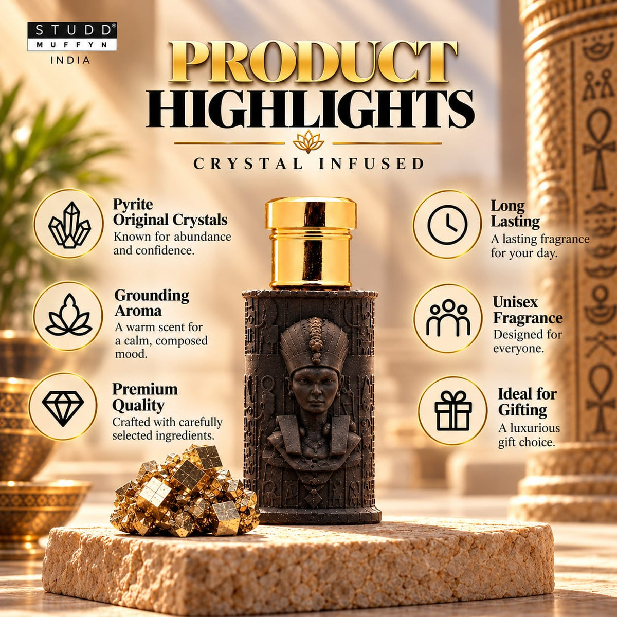 Pyrite Queen Attar – 6 ml