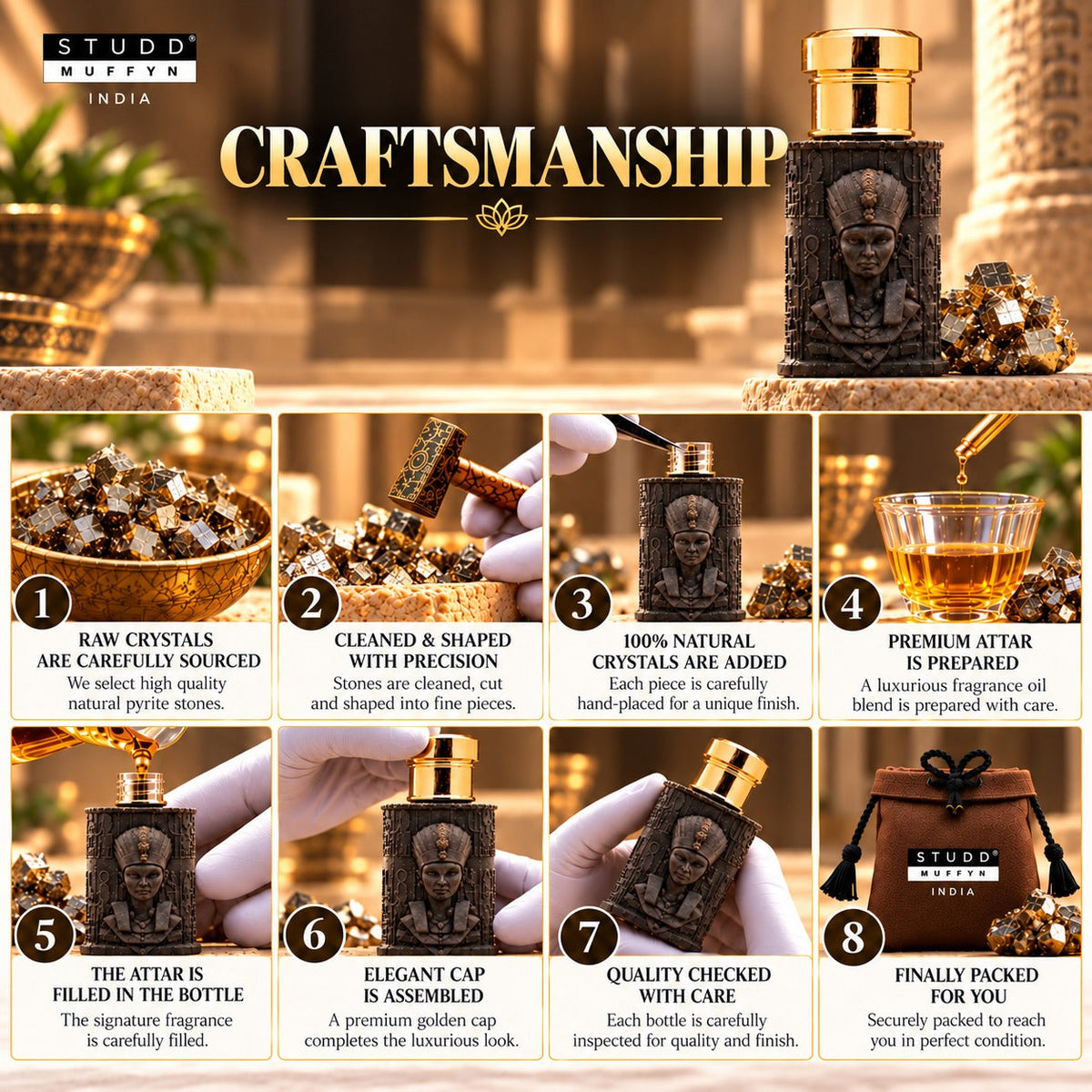 Pyrite Queen Attar – 6 ml