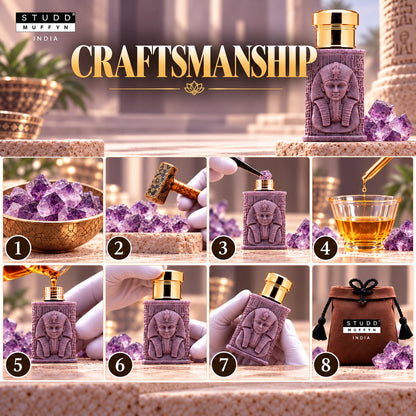 Amethyst King Crystal Infused Attar – 6 ml