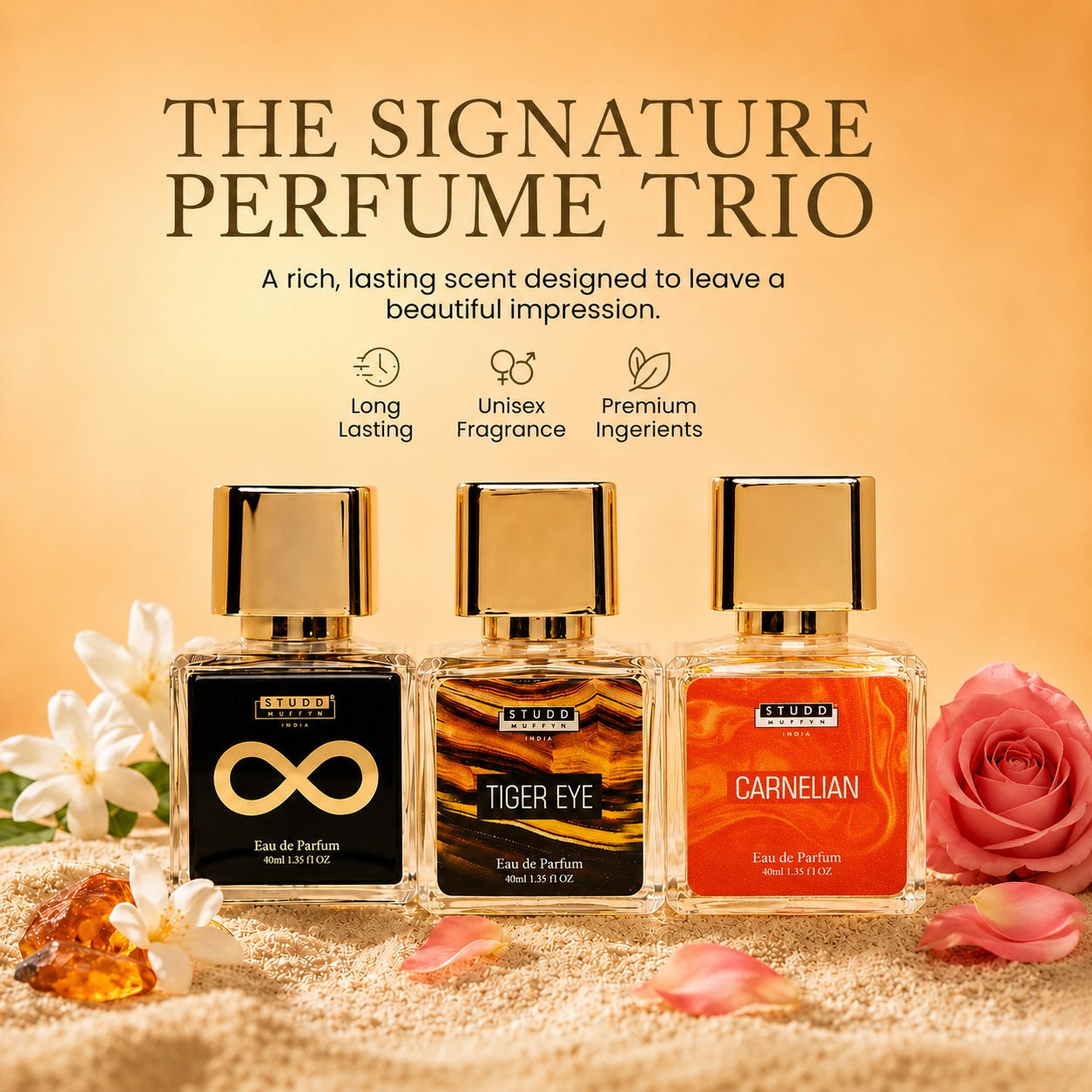 The Signature Perfume Trio [40ml X 3]