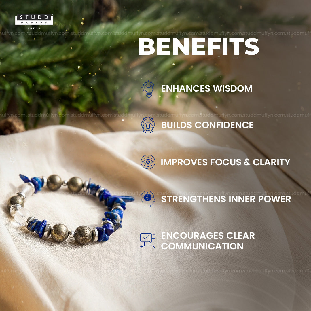 Wisdom & Wealth Crystal Chips Bracelet