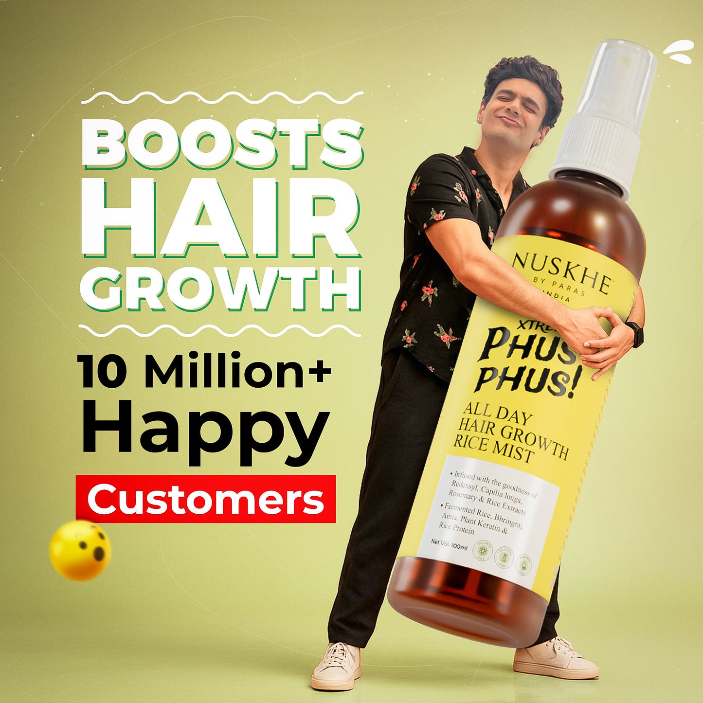 Xtreme Phus Phus All Day Hair Regrowth Rice Mist