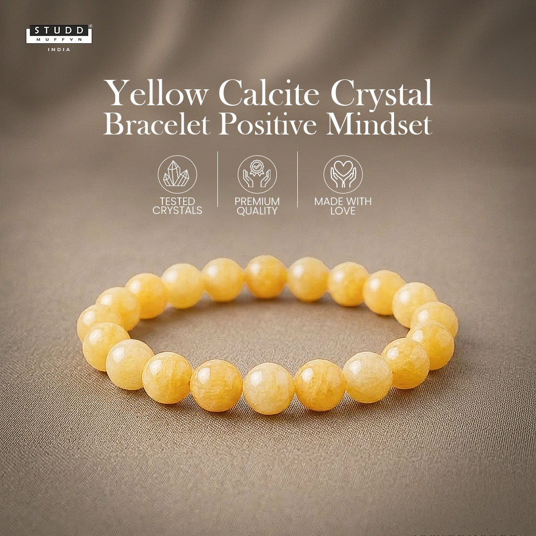 Yellow Calcite Crystal Bracelet