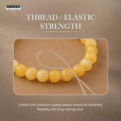 Yellow Calcite Crystal Bracelet