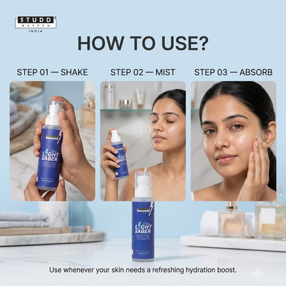 Bamboo Water Hydrating Face Mist | Blue Light Saber – 100ml