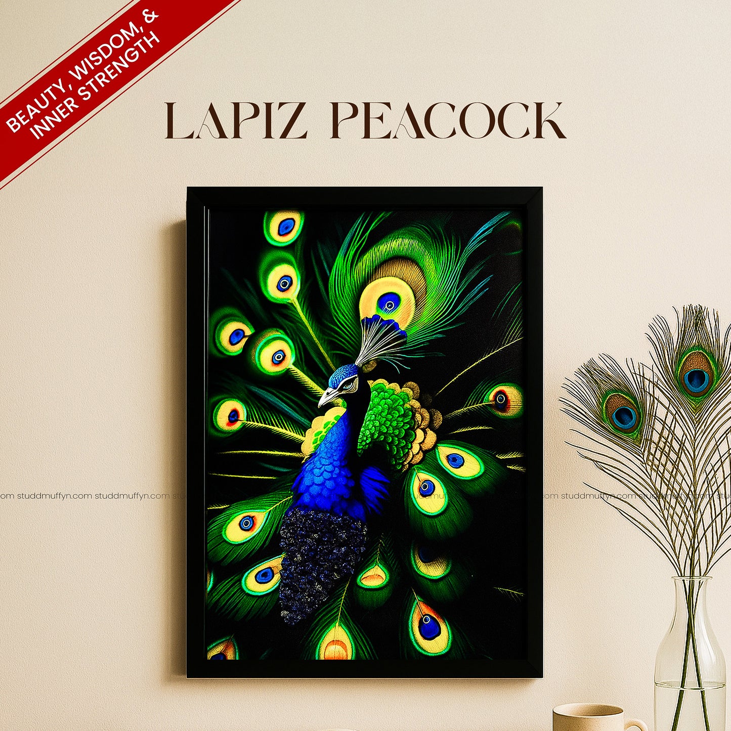 Lapiz Peacock By Studd Muffyn