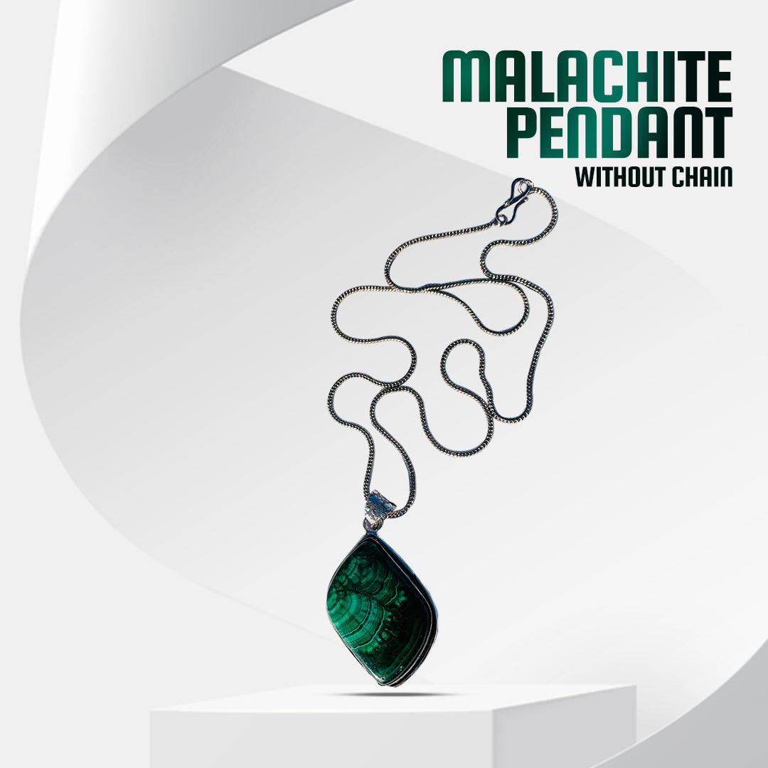 Green Malachite Pendant