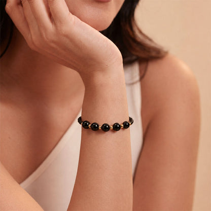 Obsidian Boxer Bracelet