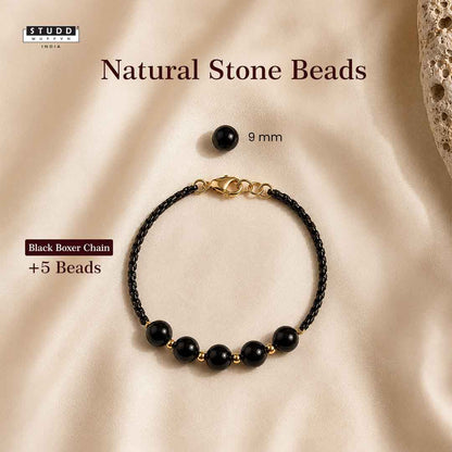 Obsidian Boxer Bracelet