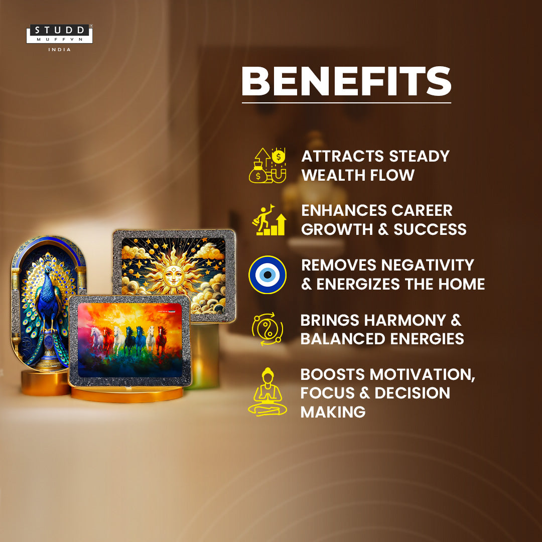 Wealth & Success Trio [Pack of 3 Crystal Plates]