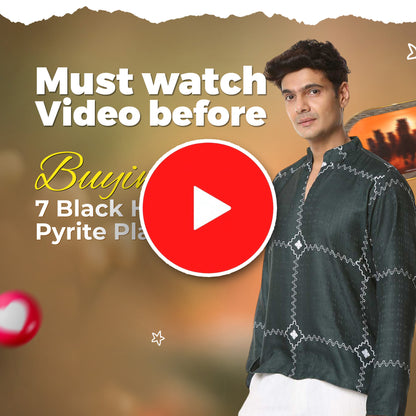 7 Black Horses Pyrite Plate [Capsule Frame]