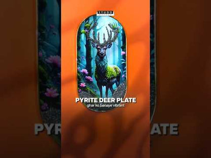 Magical Pyrite Deer Plate [ Capsule Plate ]