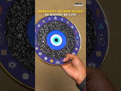 Studd Muffyn Nazar Suraksha Obsidian Plate