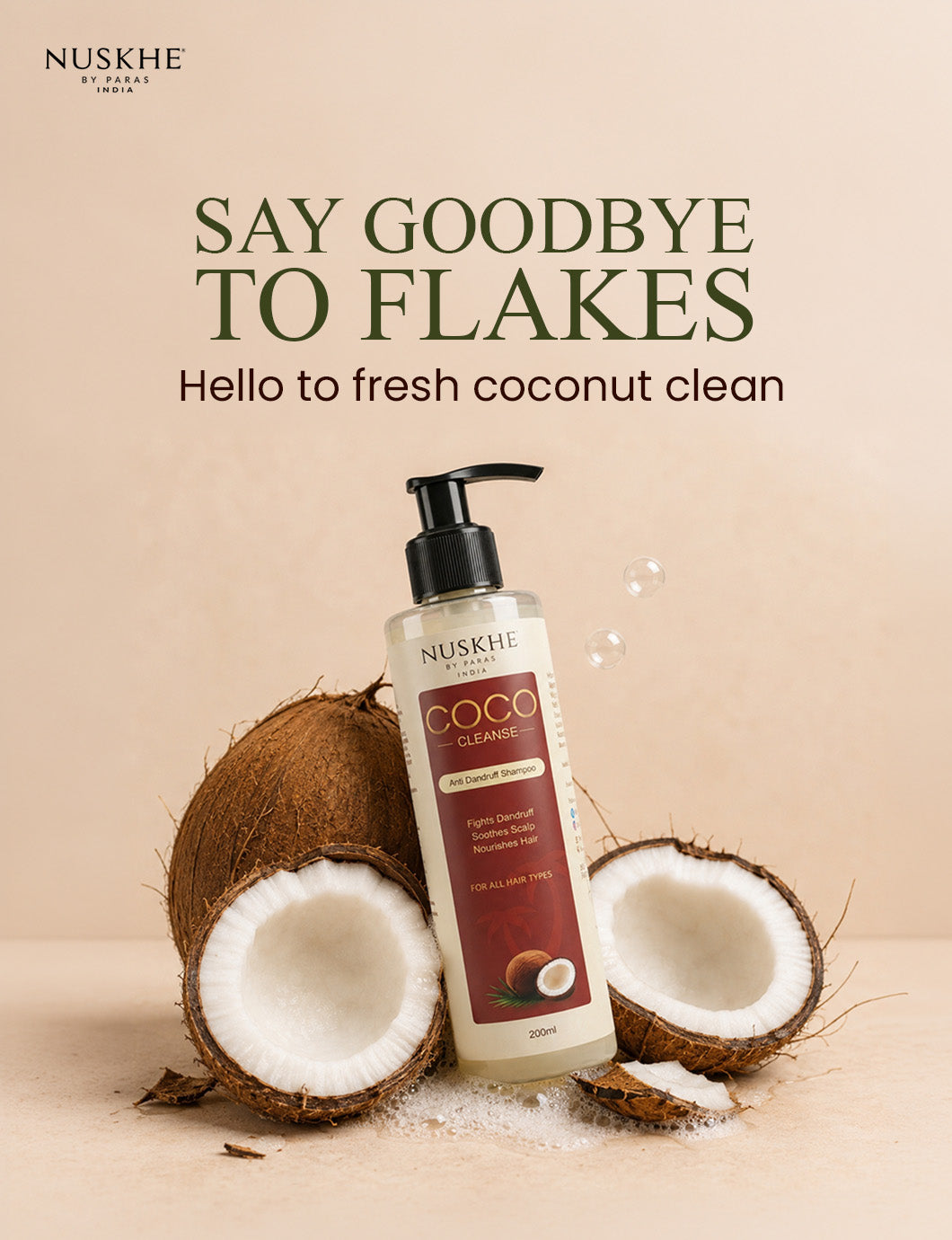 Coco Cleanse Anti-Dandruff Shampoo