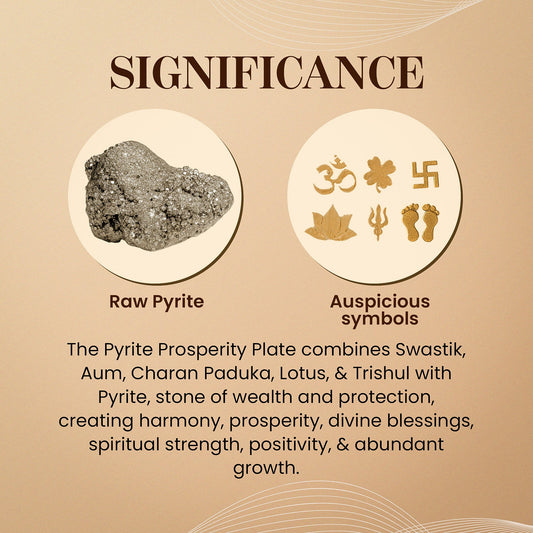 Pyrite Prosperity Plate By Studd Muffyn