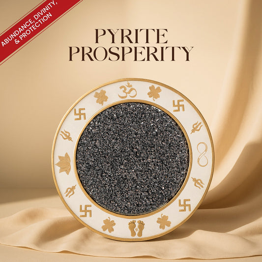 Pyrite Prosperity Plate By Studd Muffyn