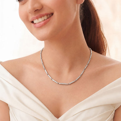 Silver Rice Chain 3MM
