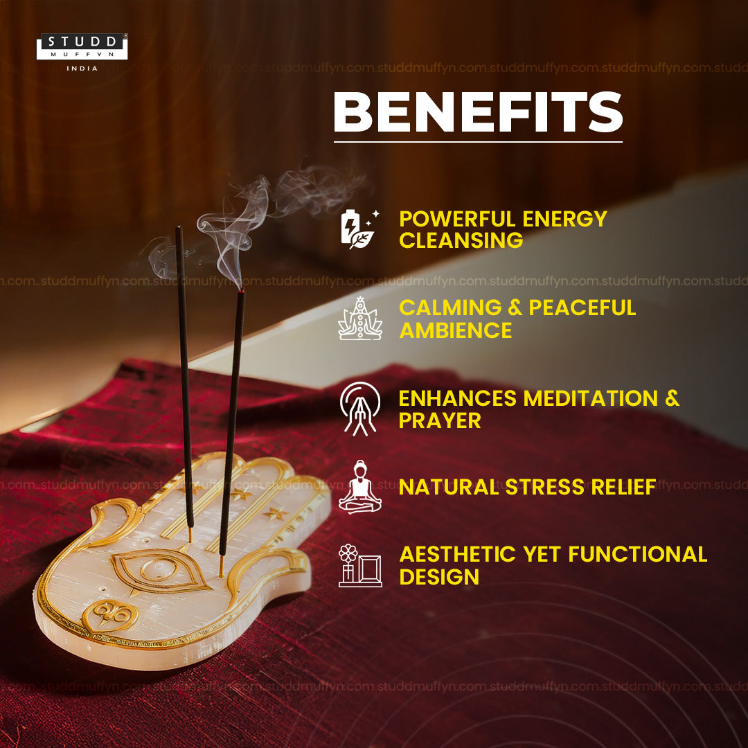Selenite Incense/Agarbatti Holder