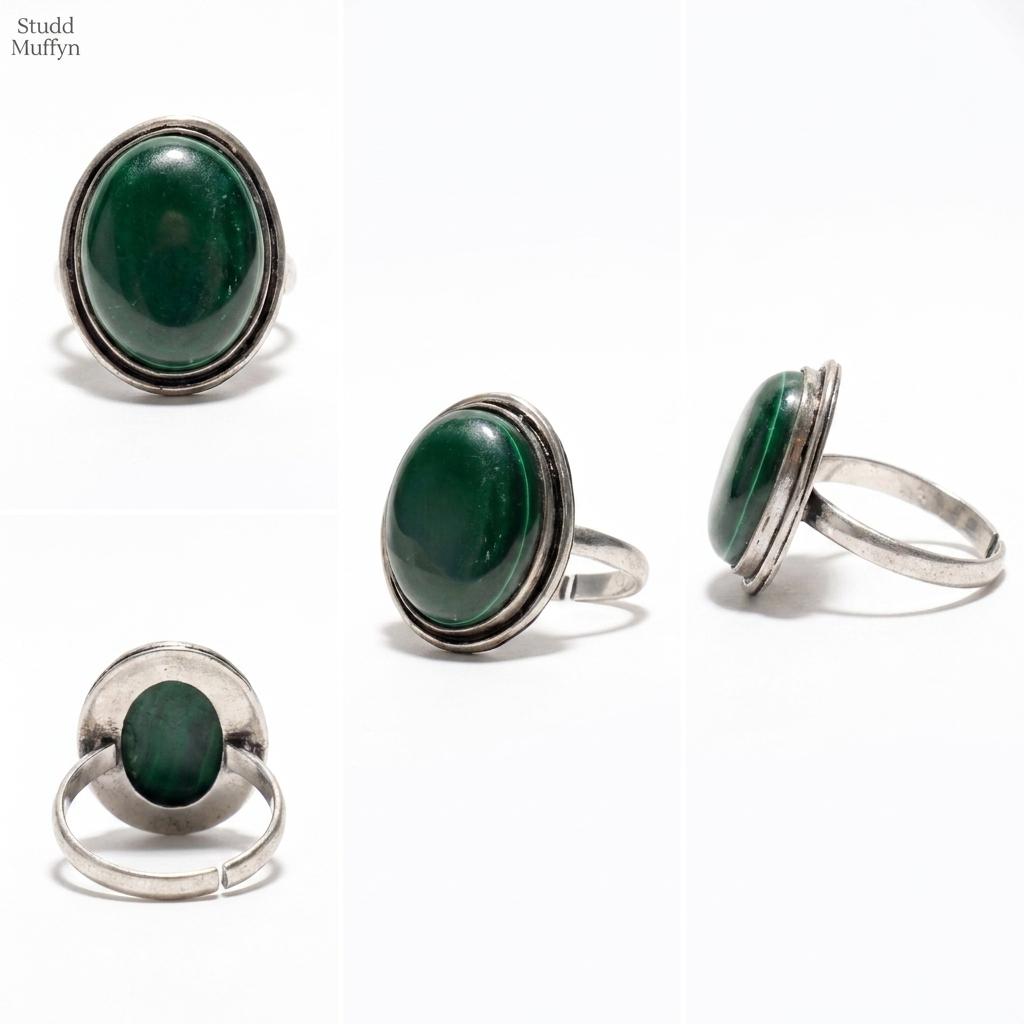 Green Malachite Ring