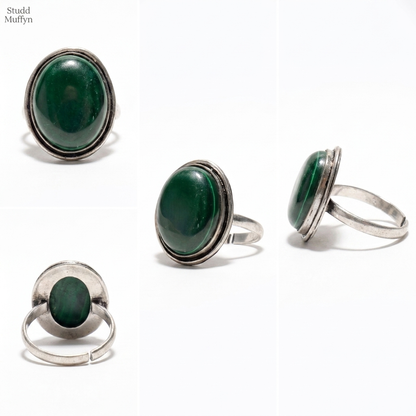 Green Malachite Ring