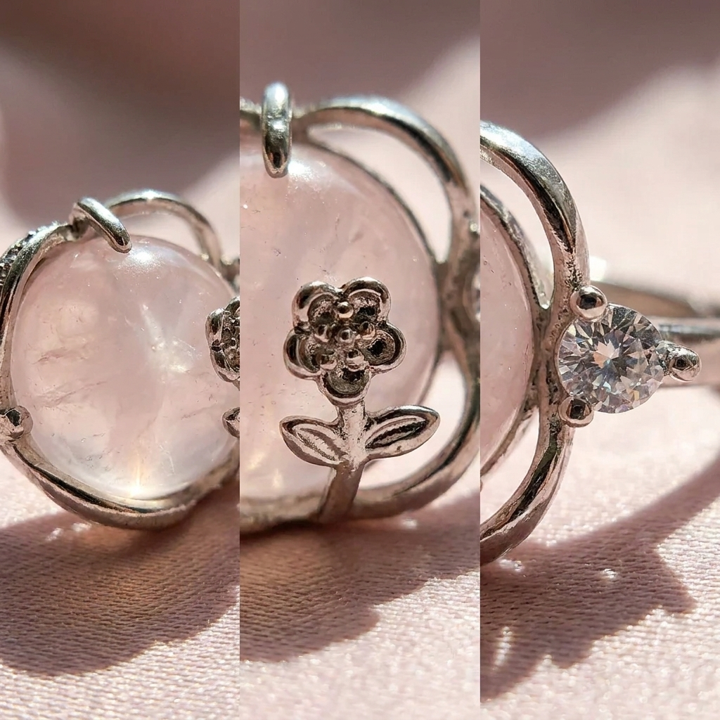 Rose Quartz Ring