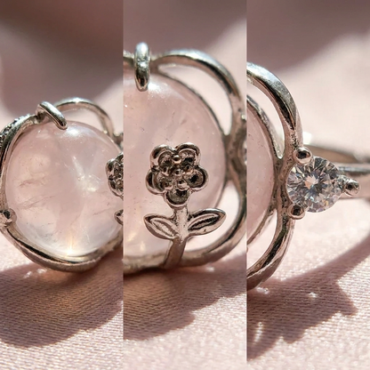Rose Quartz Ring