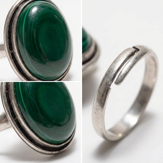 Green Malachite Ring