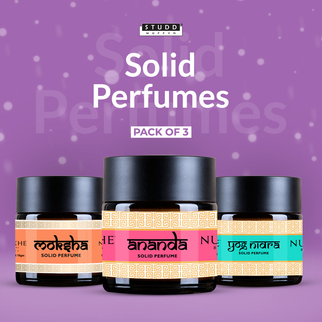 Fantasy Island Solid Perfumes (Pack of 3) Nuskhe By Paras ✽ For Men & Women