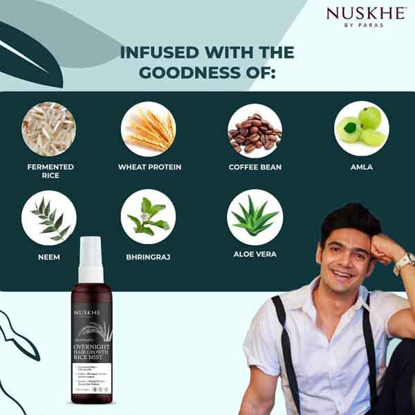 Hair Fair Deal (Fermented Rice Mist + Biotin Capsules) ✽ For Men & Women
