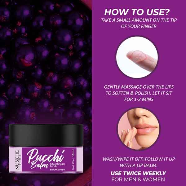 Pucchi Balm with black currant how to use?