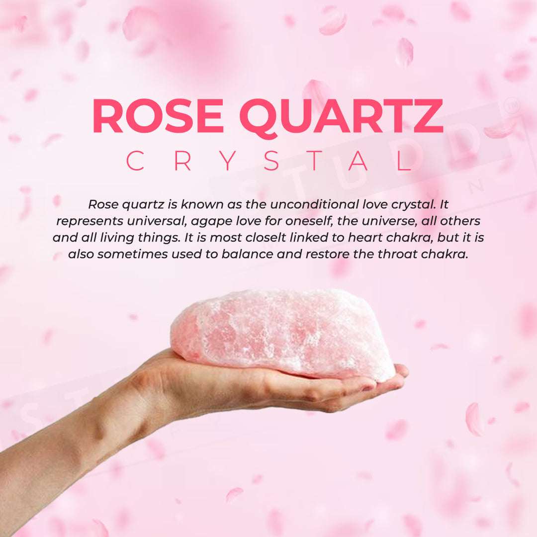 Rose Quartz Healing Crystal Bracelet - The Green Ecostore