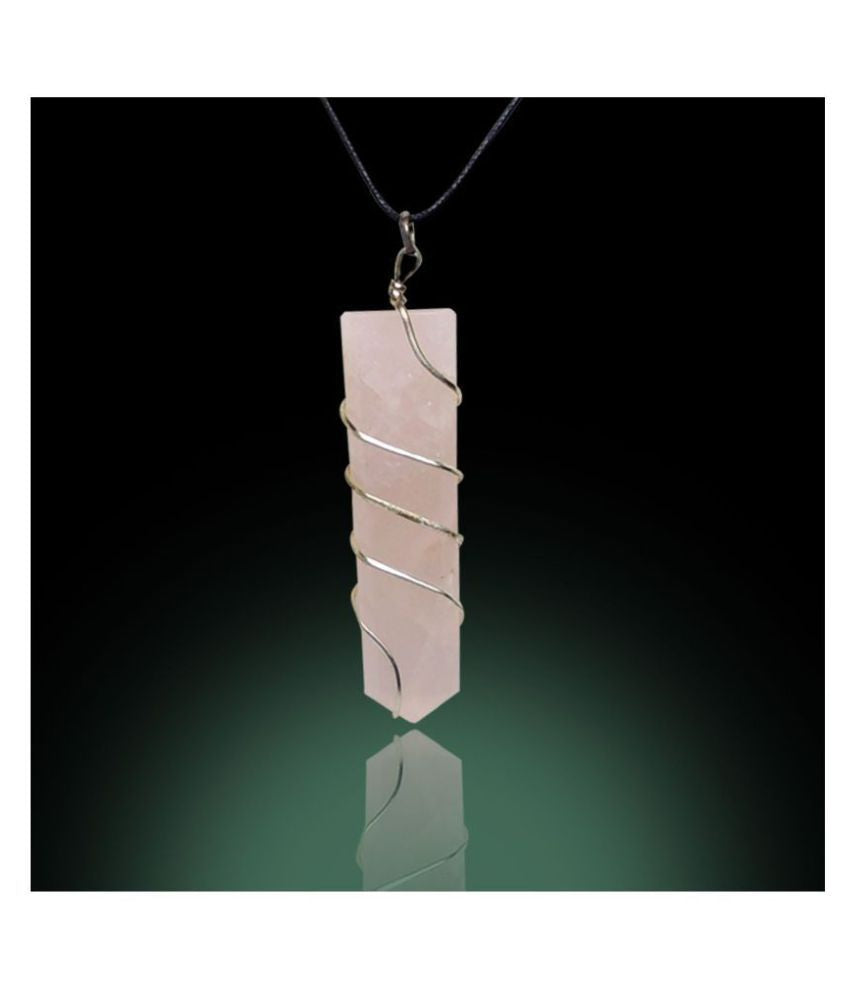 Rose Quartz Crystal (Pendant without chain)