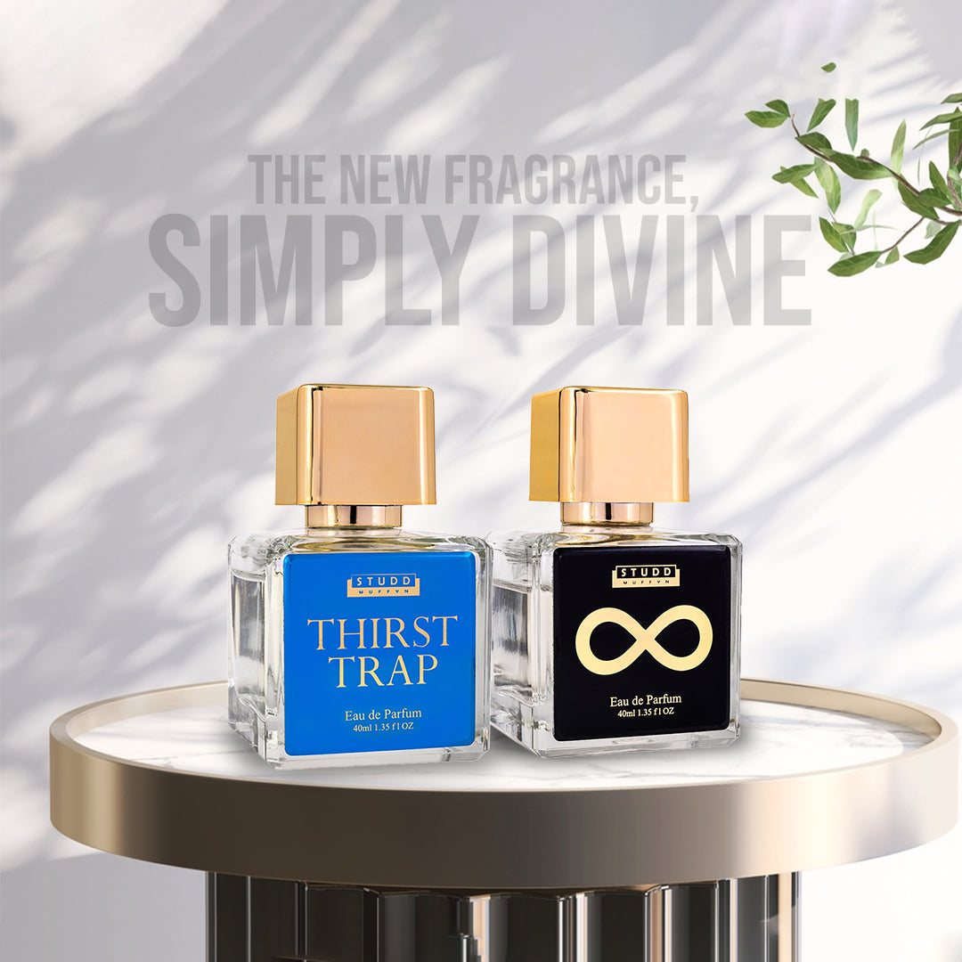 Infinity & Thirst Trap (Pack of 2) ✽ For Men & Women ✽ 2X40ML