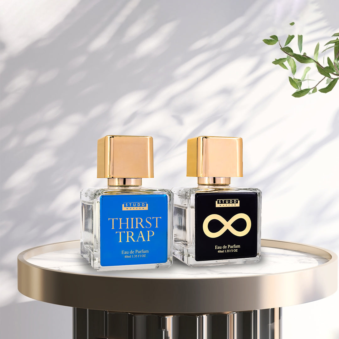 Infinity & Thirst Trap (Pack of 2) ✽ For Men & Women ✽ 2X40ML
