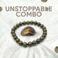 The Unstoppable Combo (Pyrite Bracelet, Tiger's eye)