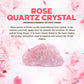 Rose Quartz Crystal (Pendant without chain)