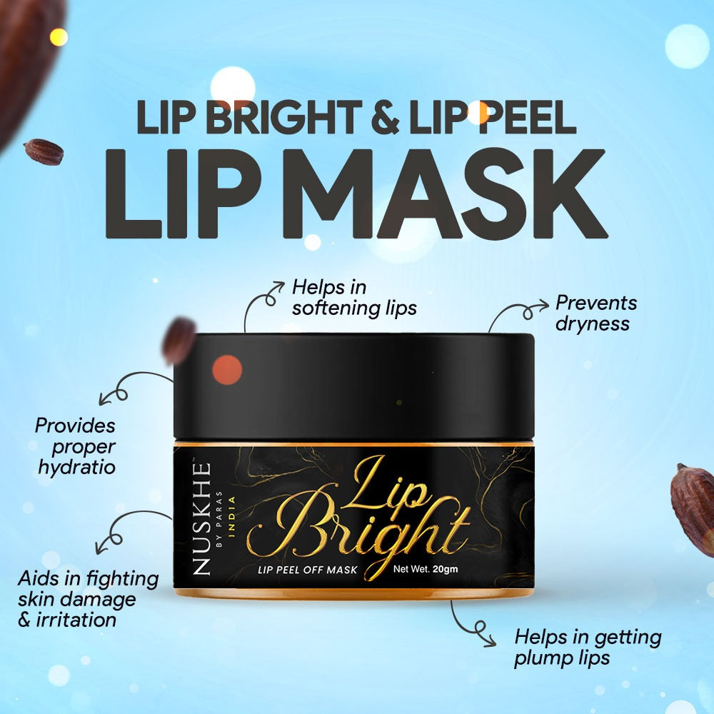 Lip Bright & Lip peel of mask