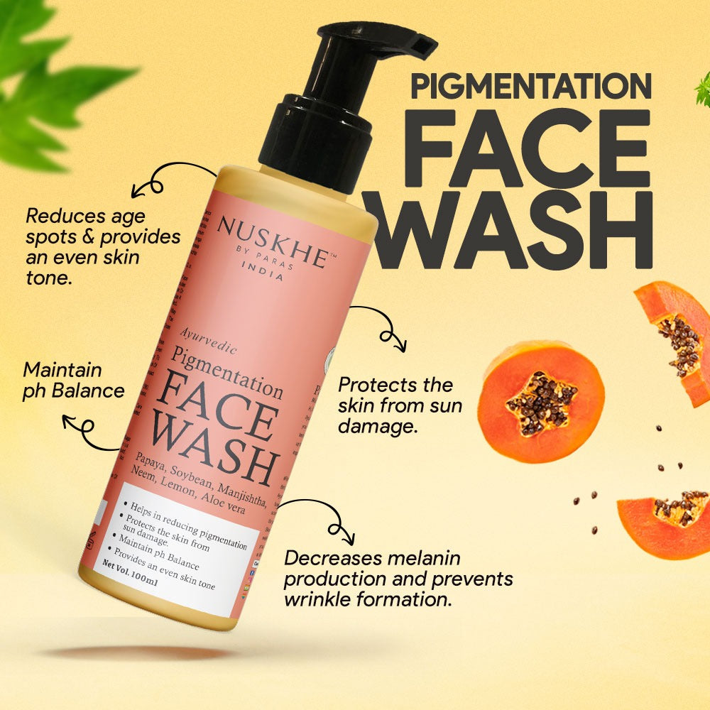 Nuskhe By Paras XTreme Pigmentation Combo (Facewash + Cream + Mask) ✽ For Men & Women