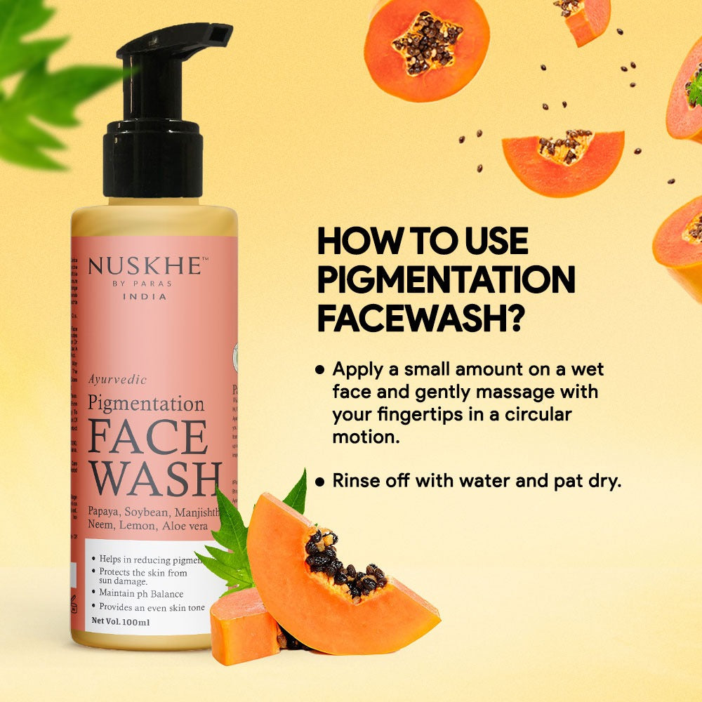 Pigmentation Free Combo (Facewash + Cream) ✽ For Men & Women