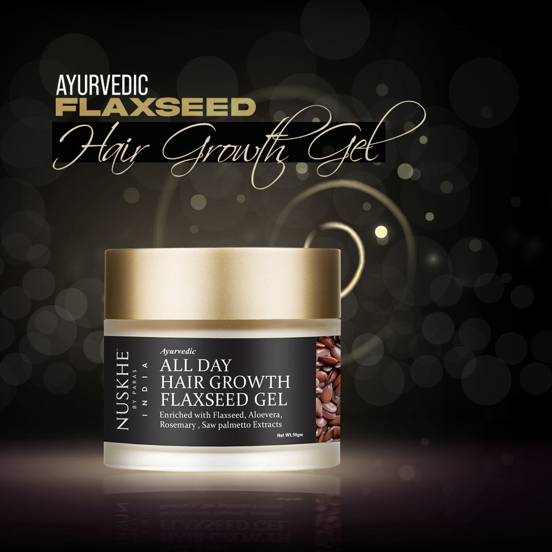 Hair Growth Gel | Flaxseed | All Day | Nuskhe by Paras